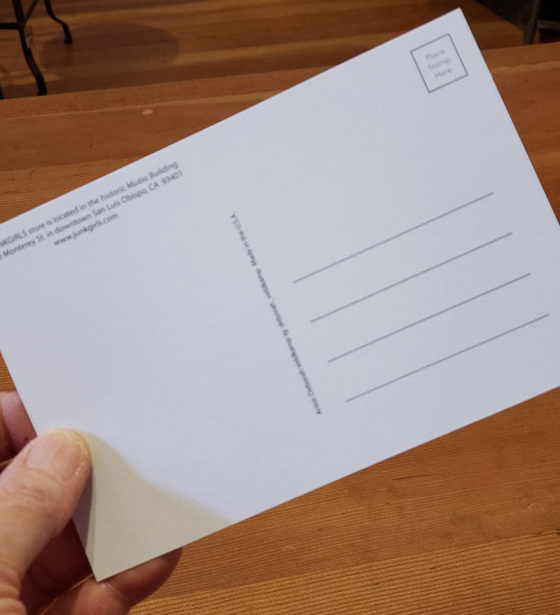 Junkgirls Storefront Postcard