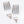 Load image into Gallery viewer, Bride &amp; Groom Silver Plate Fork Set
