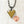 Load image into Gallery viewer, Chunky Gold Glitter Heart Necklace*
