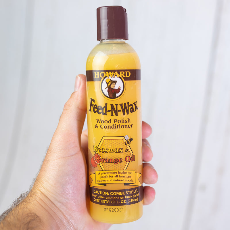 Howard Feed-N-Wax Wood Polish & Conditioner Made in U.S.A