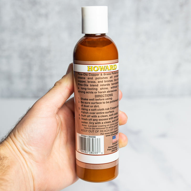 Howard Pine-Ola Copper & Brass Polish Made in U.S.A