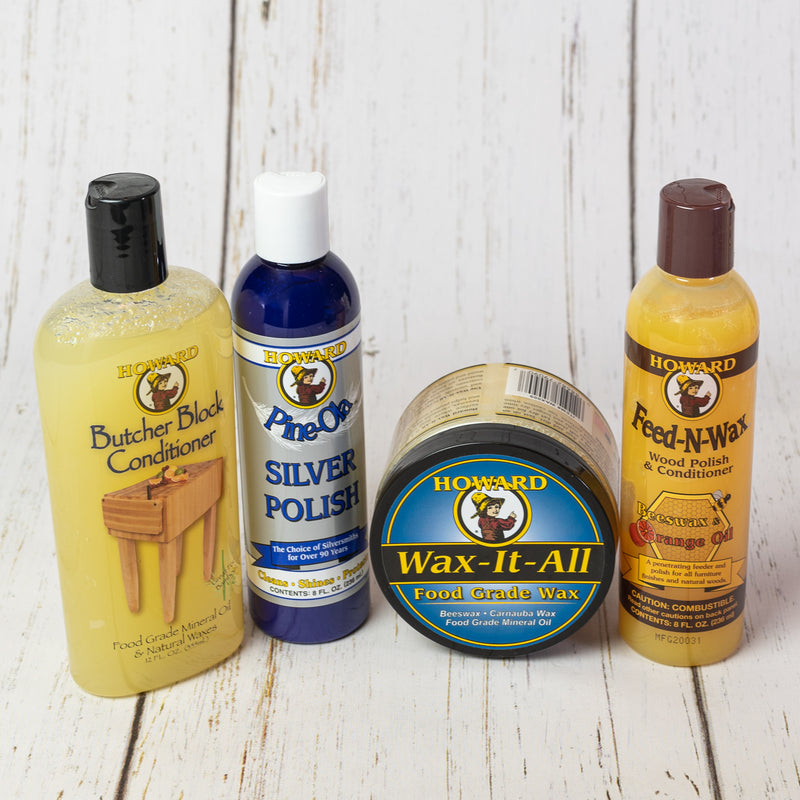 Howard Feed-N-Wax Wood Polish & Conditioner Made in U.S.A