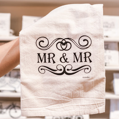 Mr. & Mr. Cotton Tea Kitchen Towel
