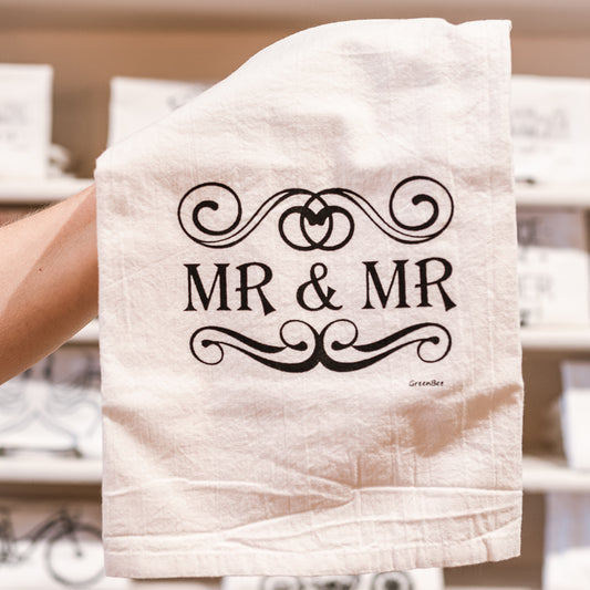Mr. & Mr. Cotton Tea Kitchen Towel