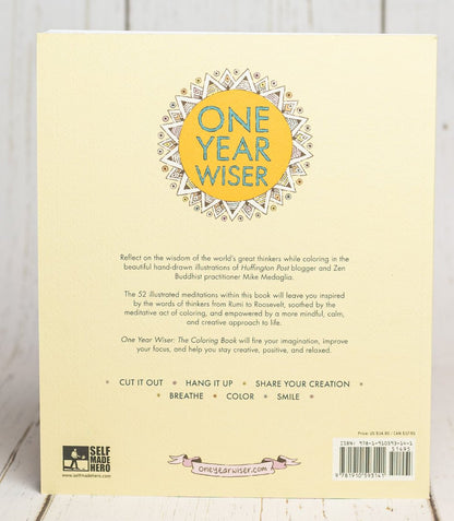 One Year Wiser Coloring Book
