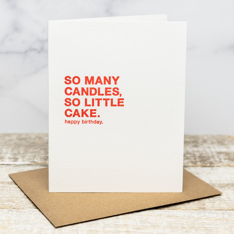 So Many Candles - Greeting Card