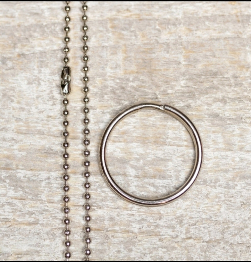 Must Love Dogs Hand Stamped Brass Key Chain for the Dog Lover