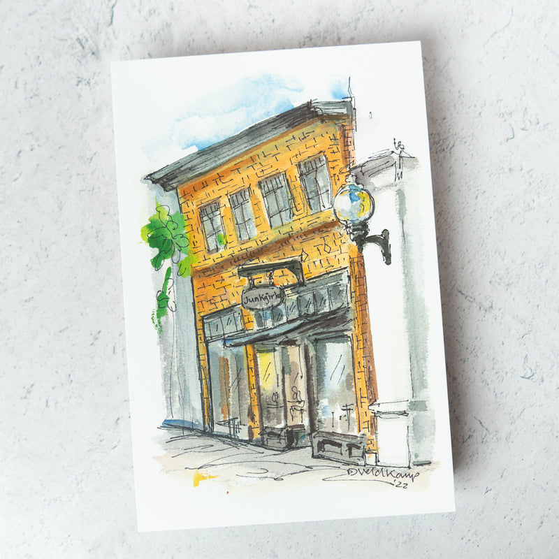 Junkgirls Storefront Postcard