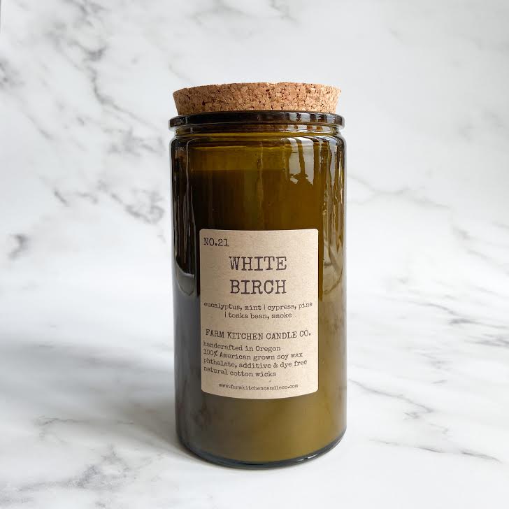 White Birch Soy Candle